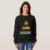 Sweatshirt Zen Yoga Mindfulness 2 (Devant entier)