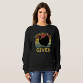 Sweatshirt Zéro Plucks Donné Thanksgiving Turquie (Devant entier)