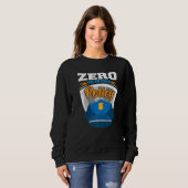 Sweatshirt Zero tolerance policy kindness police cap joke   (Devant entier)
