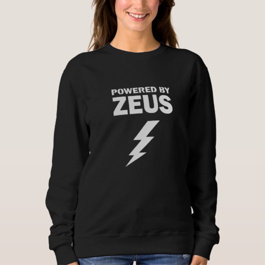 Sweatshirt Zeus Halloween Dieu grec (Devant)