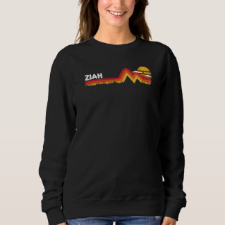 Sweatshirt Ziah Rétro Vintage Coucher de soleil Ziah 80s 90s