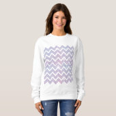 Sweatshirt Zig Zag Motif (Devant entier)