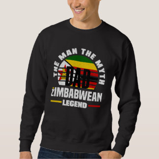 Sweatshirt Zimbabwean Zimbabwe Zimbabwean Flag Fathers Day
