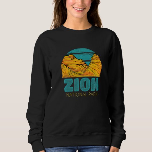 Sweatshirt Zion National Park  2 (Devant)