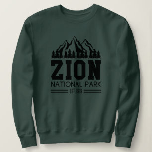 Sweatshirt Zion National Park Utah USA Outdoor Randonnée