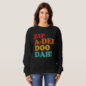 Sweatshirt Zip A Dee Doo Dah Apparel (Devant entier)