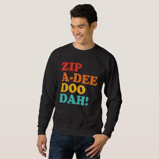 Sweatshirt Zip A Dee Doo Dah Apparel (Devant entier)