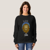 Sweatshirt Zodiac Leo Né en 2006 (Devant entier)