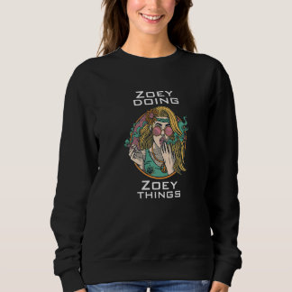 Sweatshirt Zoey faisant