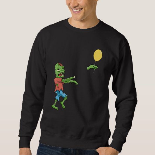 Sweatshirt Zombie a perdu son ballon (Devant)
