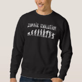 Sweatshirt Zombie Evolution     Halloween Zombie (Devant)