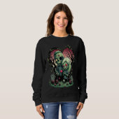 Sweatshirt Zombie Love Valentine Horror Monster Halloween Got (Devant entier)