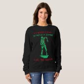 Sweatshirt Zombies - Maman - Marche - Exercice - Halloween (Devant entier)