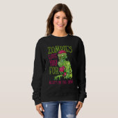 Sweatshirt Zombies Vous Aimez pour ce qui est à l'intérieur Z (Devant entier)