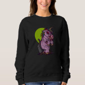 Sweatshirt Zombieunicorne (Devant)