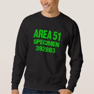 Sweatshirt Zone 51 Groom Lake Retro Halloween Costume Roswell
