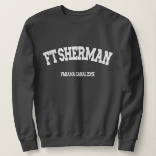 Sweatshirt Zone du canal de Panama : Ft. Sherman