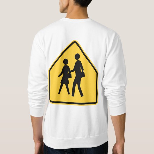 Sweatshirt Zone scolaire (Dos)