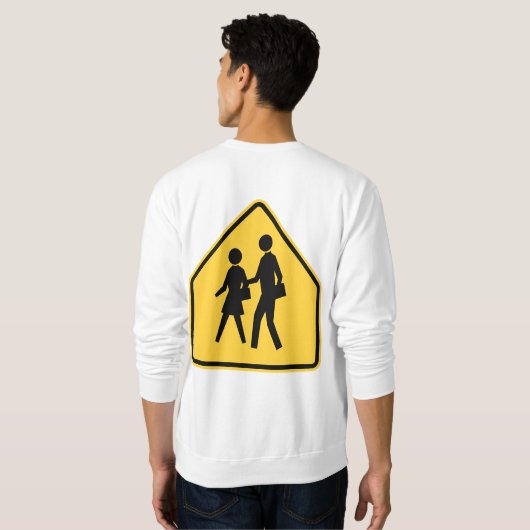 Sweatshirt Zone scolaire (Dos entier)