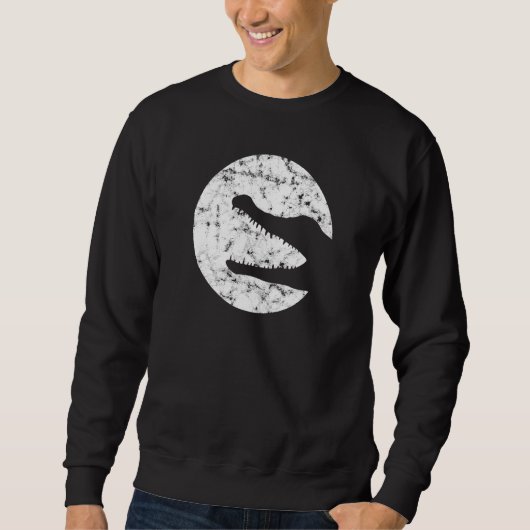 Sweatshirt Zoo de Vintage Animal Allig (Devant)