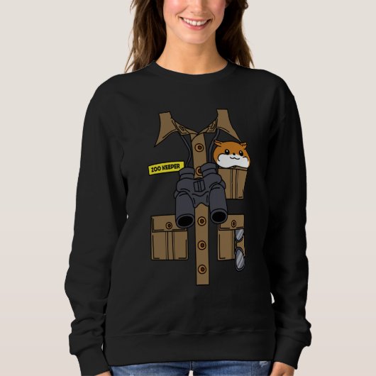 Sweatshirt Zookeeper Costume Animals Zoo Zookeeping  1 (Devant)