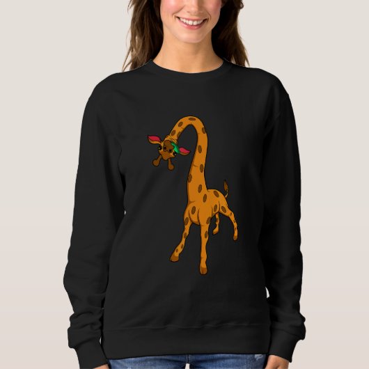 Sweatshirt Zookeeper de la Giraffe Cute (Devant)