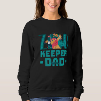Sweatshirt Zookeeper Papa Safari Animal Keeper Zoologie Zooke