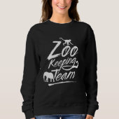 Sweatshirt Zookeeper Zoo Keeper Zookeep Job Zookeepers (Devant)