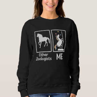 Sweatshirt Zoologiste Entretien des zoos Faune Zoologie Emplo