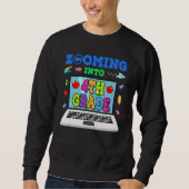 Sweatshirt Zoom sur la 4e rentrée virtuelle 4e (Devant)