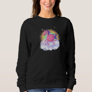 Sweatshirt Zuna The Unicorn Colorful Rainbow Fantasy