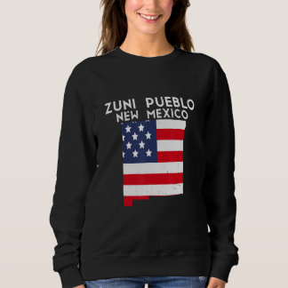 Sweatshirt Zuni Pueblo USA State America Travel New Mexican N