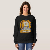 Sweatshirt Zürich maximaliste Bitcoin (Devant entier)