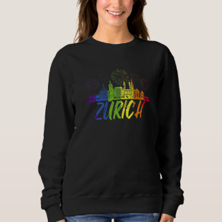 Sweatshirt Zurich Pride Skyline Pride Parade Zurich