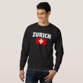 Sweatshirt Zurich Switzerland (Devant entier)