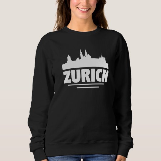 Sweatshirt Zurich Switzerland 3 (Devant)
