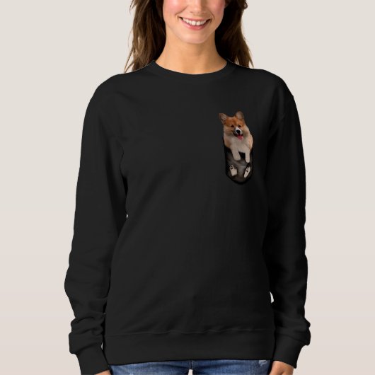 Sweatshirt Zwergspitz Pomeranian Dog (Devant)