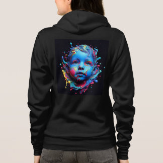 Sweatshirts Bella+Canvas Full-Zip avec illustratio