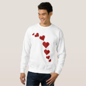 Sweatshirts d'amour de la Saint-Valentin (Devant entier)