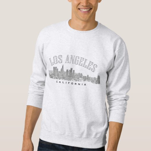 sweatshirts "LOS ANGELES" "Californie" (Devant)