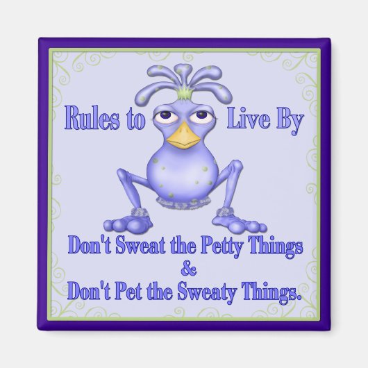 Sweaty Dingen Magneet (Voorkant)