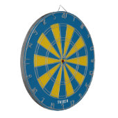 Sweden Flag Patriot's Bullseye Dartbord (Voorkant Links)