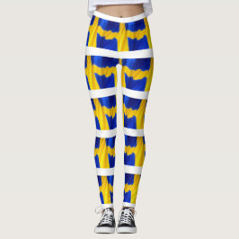 SWEDISH FLAG LEGGINGS