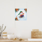 Swedish Gnome Jultomten | Kunstdruk Poster (Keuken)