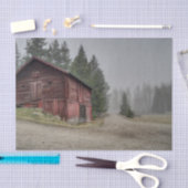 Swedish Red Barn Tissue Paper Tissuepapier (Craft)