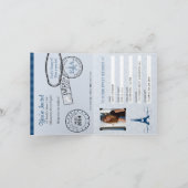 Swee 16e anniversaire Passport Invitation (Intérieur)