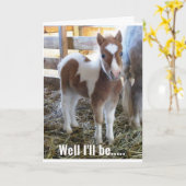 SWEEEET DONKEY DIT JEUX 50ème ANNIVERSAIRE ! Carte (Fleur jaune)