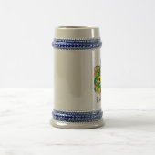 Sweeney Coat of Arms Stein Bierpul (Center)