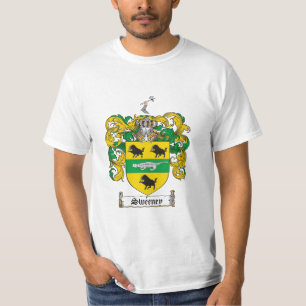 Sweeney Family Crest - Sweeney Coat of Arms T-shirt