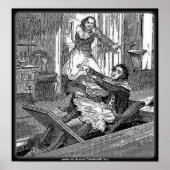 Sweeney Todd-Barbers Chaise-Penny Poster terrible (Devant)